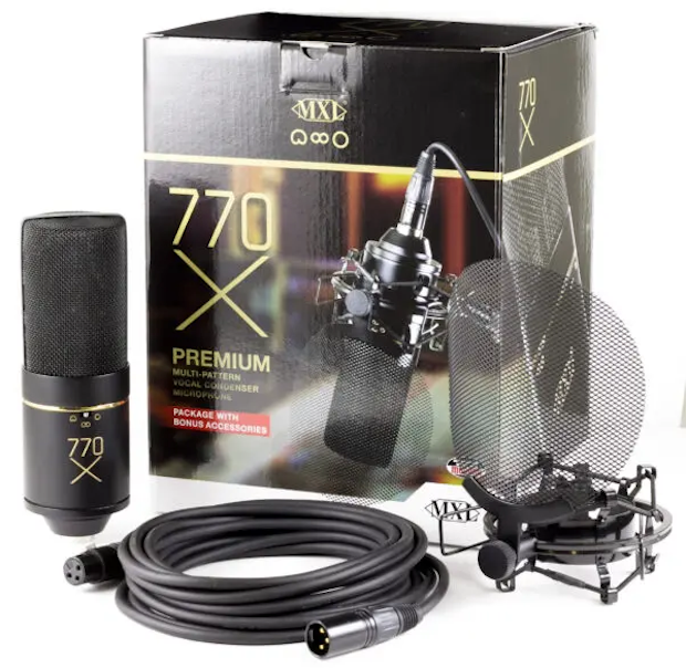 MXL 770X Multi-Pattern Vocal Condenser Microphone